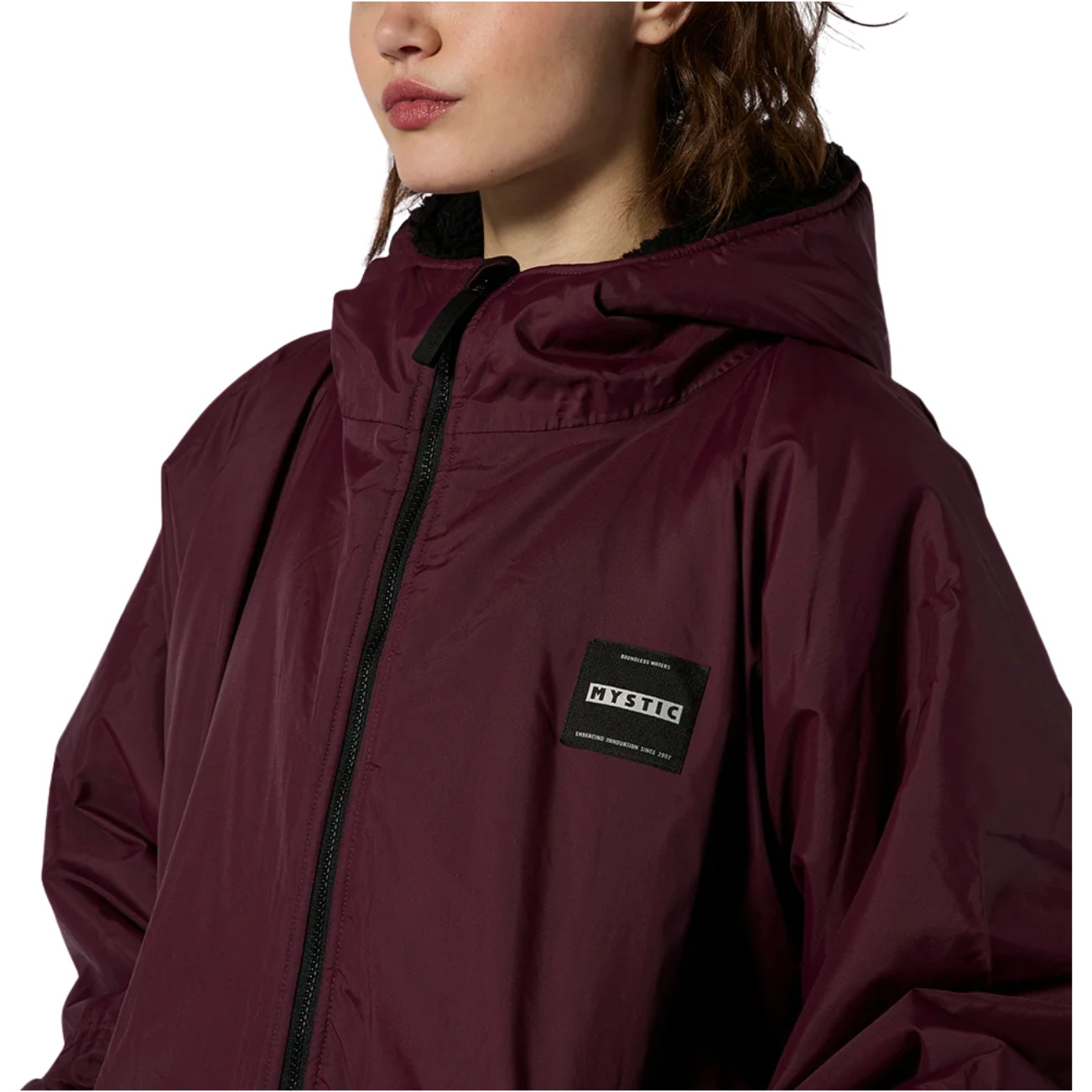 2026 Mystic Poncho Explore 35018.240400 - Oxblood Red